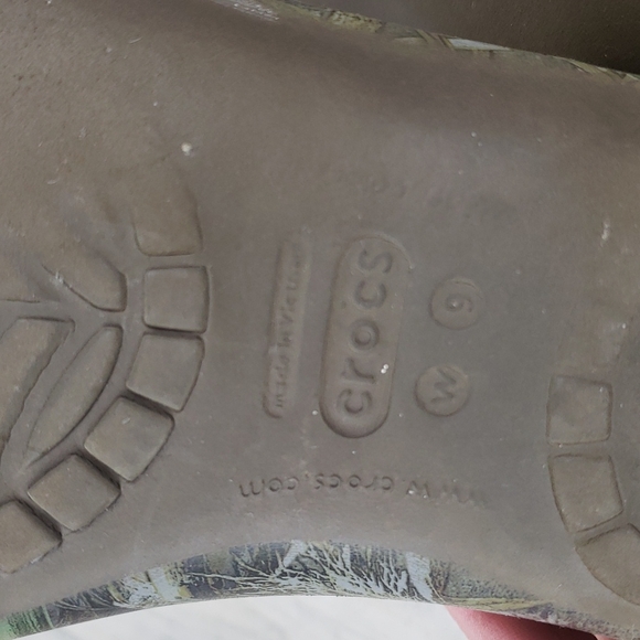 CROCS Kadee Realtree camo ballet flats Size W 9 - Picture 8 of 11